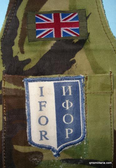 Bosnian War British Army UN NATO IMPLEMENTATION FORCE  IFOR DPM Brassard Pen Holder Style