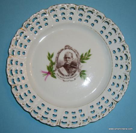 Lord Roberts Decorative Boer War Commemorative China Plate
