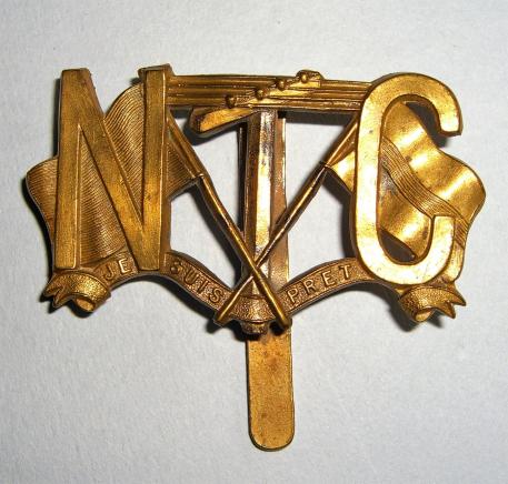 South Africa  - Natal Telegraph Corps ( N.T.C. )  Cap Badge, 1903 - 1915