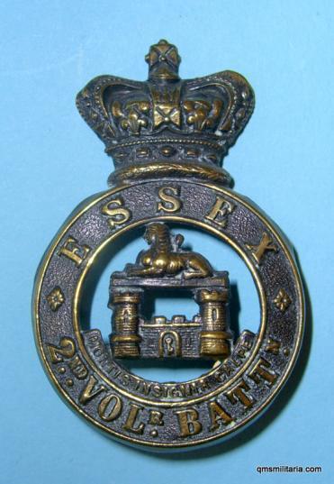 2nd Volunteer Battalion Essex Regiment Glengarry Badge pre 1902
