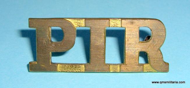 Pacific Islands Regiment ( PIR ) Brass Shoulder Title, 1953 - 1975