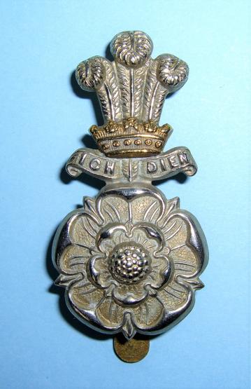 Yorkshire Hussars ( Alexandra, Princess of Wales 's Own ) Bi-Metal Cap Badge