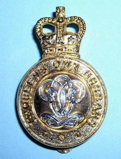 AA Anodised QEII 7th Hussars Cap Badge - Firmin