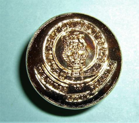 King 's Royal Hussars Large Pattern Anodised Button, post 1992