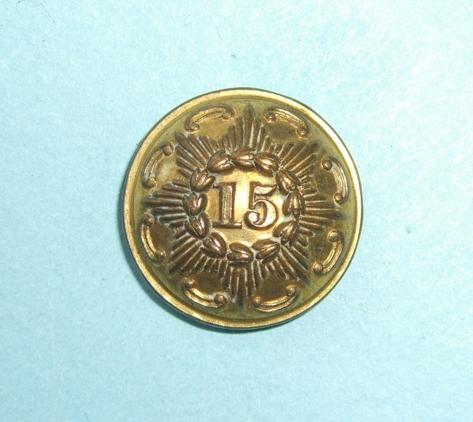 15th East Yorkshire Regiment of Foot Officer's Gilt Medium Pattern Button