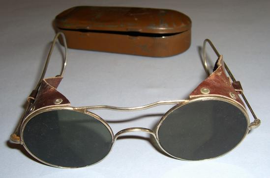 More Photos LRDG Desert Issue Sun Glasses in Case of Issue