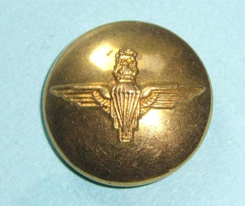 Parachute Regiment Officer's Medium Pattern Gilt Brass Button 