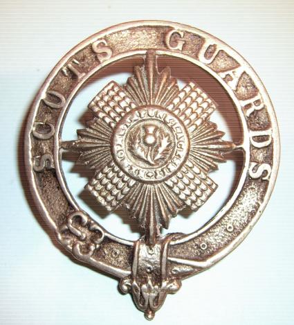 Early Scots Guards Piper's Bonnet Badge