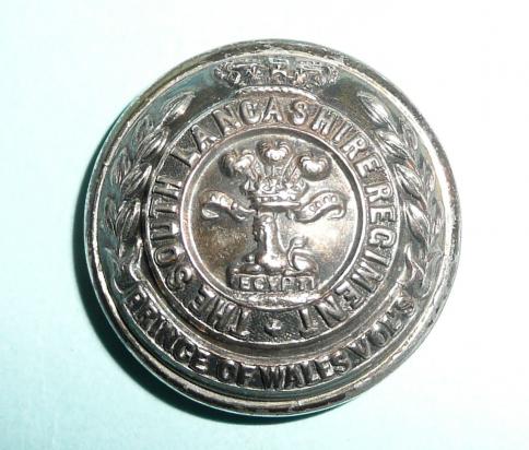 QVC The South Lancashire Regiment , Officers Silver Plated Large Pattern Button