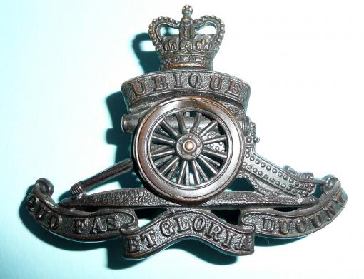 Royal Artillery Officer's OSD cap badge, QEII issue
