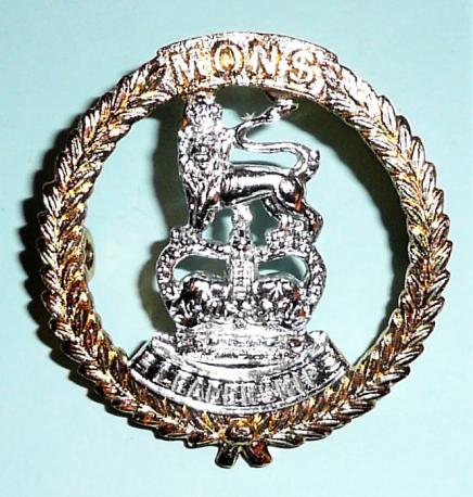 Mons Officer Cadet School aa Anodised Cap Badge