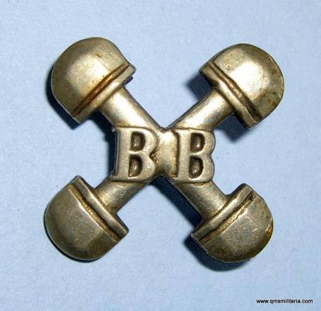 Boys Brigade 1917-1968 Gymnastics Silver Plated Proficiency Badge.