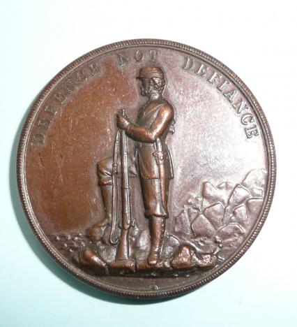 The London Rifle Brigade ( LRB)  Shooting Prize Meeting 1930 Bronze Medallion