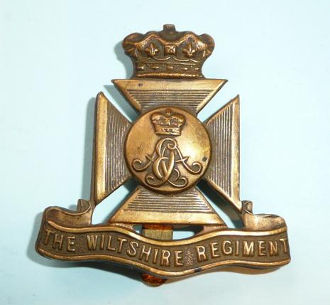 The Wiltshire Regiment (62nd & 99th Foot) Other Ranks Brass Cap Badge
