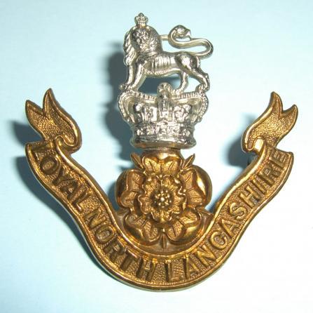 The Loyal Regiment (North Lancashire) (47th & 81st Foot) Victorian Issue Other Ranks Bi-Metal Cap Badge