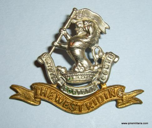Duke of Wellingtons (West Riding Regiment) (33rd & 76th Foot) Victorian / Edwardian Issue Other Ranks Bi-metal Cap Badge
