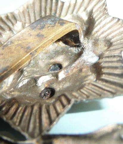 The Cheshire Regiment (22nd Foot) WW1 Other Ranks Bi-Metal Cap Badge