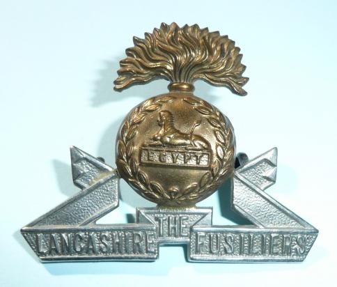 The Lancashire Fusiliers (20th Foot) Victorian / Edwardian Issue Other Ranks Bi-Metal Cap Badge