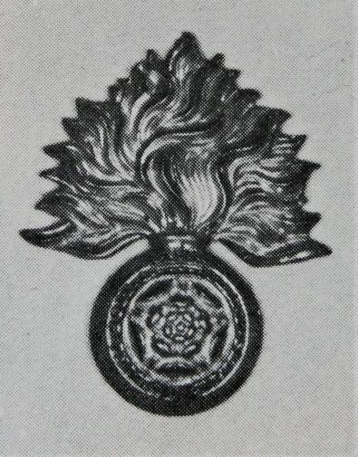 The Royal Fusiliers Regiment (City of London Regiment) (7th Foot)  - Victorian Issue Other Ranks Brass Cap Badge