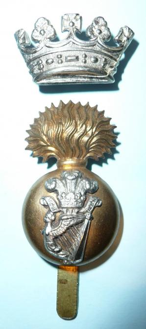 Princess Victoria 's Royal Irish Fusiliers (RIF) ( 87th & 89th Foot) Large Pattern Brodrick Cap Badge