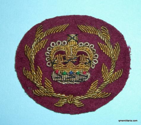 Parachute Regiment Warrant Officer's Mess Dress Padded Bullion Sleeve badge, post 1953