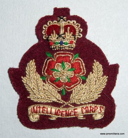 Intelligence Corps Bullion Beret Badge, QEII issue