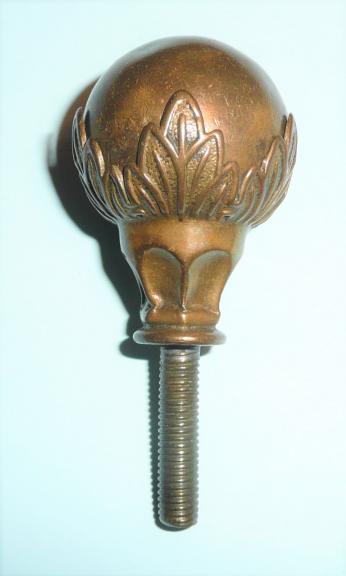 Royal Artillery  Brass Ball Spike for 1878 Pattern Helmet (No 1)