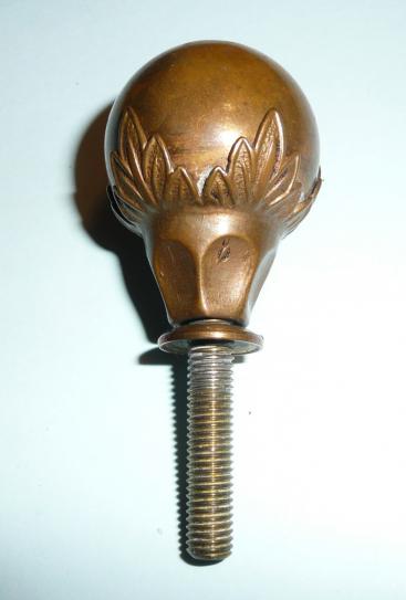 Royal Artillery Brass Ball Spike for 1878 Pattern Helmet (No 2)