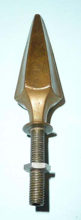 Infantry Pattern Brass Spike for 1878 Pattern Helmet 