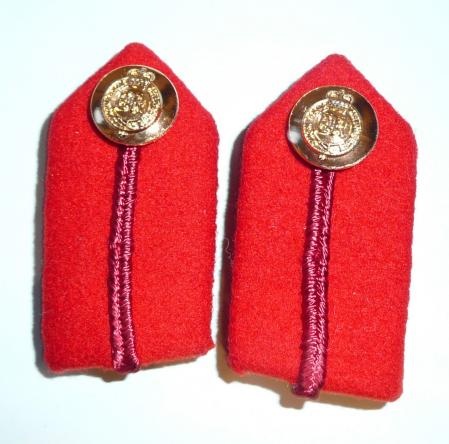 Staff Officers Full Colonels and Brigadiers Gorget Rank Tabs - QEII Issue
