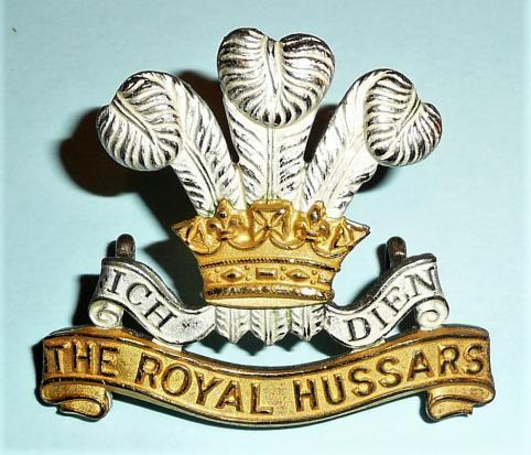 The Royal Hussars Officers Cap Badge
