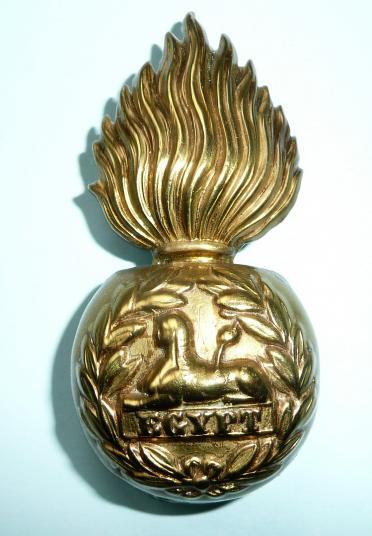 Lancashire Fusiliers Victorian Sergeants Brass Forage-Cap Cap Badge