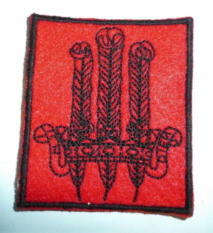 2nd King Edward VIIs Own Gurkha Rifles ( The Sirmoor Rifles ) Track Suit Embroidered Badge, pre 1994