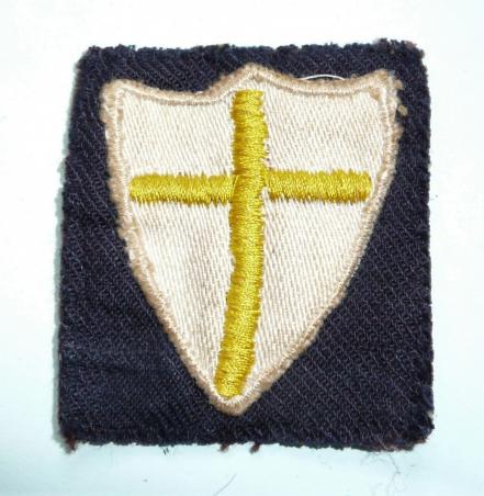 WW2 Eighth 8th Army Embroidered Cloth Formation Sign