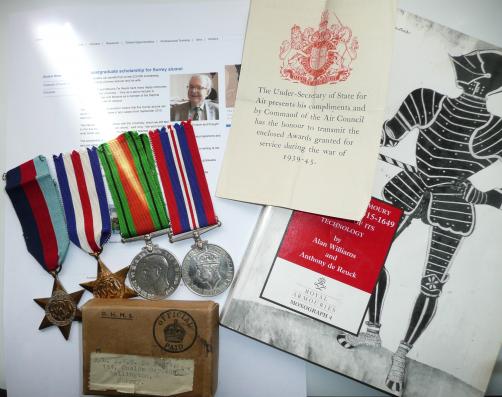 WW2 Group of Campaign Medals Attributed to Flight Lieutenant Anthony Vivian Smith (Tony) De Reuck, Royal Air Force (1923-2016)
