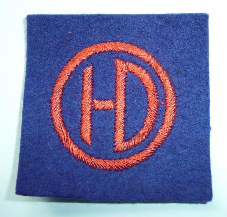 WW2 51st Highland Division Embroidered Formation Sign