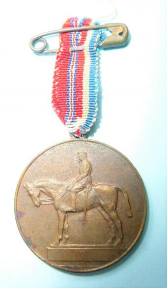 French Commemorative Medallion of the Inauguration of Field Marshal Douglas Haig, Montreuil Sur Mer 28th June 1931
