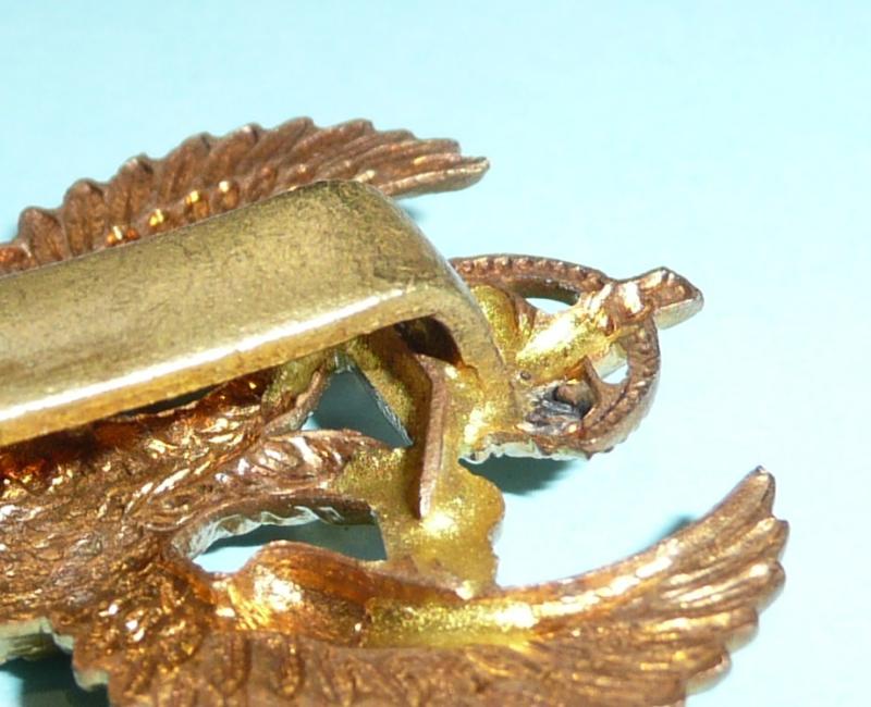 The Lanarkshire Yeomanry Brass Cap Badge, pre 1953