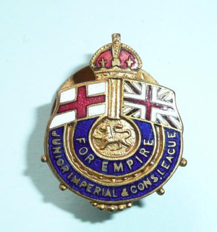 Junior Imperial and Constitutional League Young Conservatives Membership Lapel Badge