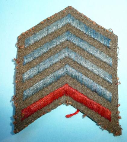 WW1 Full Set of Embroidered Overseas Service Chevrons 1914 - 1918