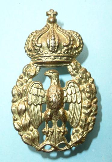 Italy Italian Royal Air Force Brass Shoulder Board Badge Early WWII WW2 Army Regina Aeronautica Offices