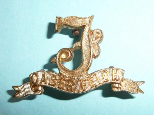 Seaforth Highlanders  (Ross Shire Buffs, The Duke of Albanys) Other Ranks Gilding Metal Collar Badge F Cypher