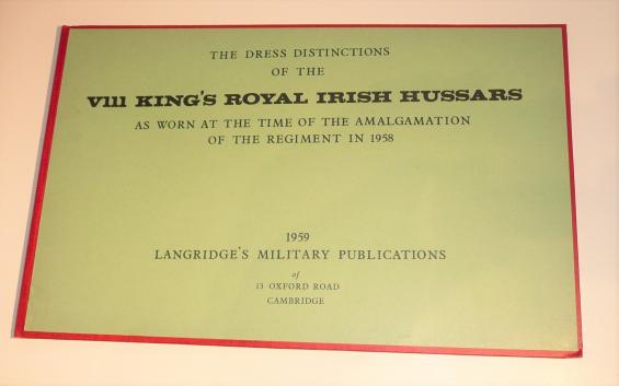 Langridge Dress Distinctions of the VIII 8th Royal Irish Hussars - Privately Bound