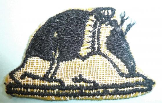 WW2 - 56th Independent Infantry Brigade 2nd pattern Matched Pair of Facing Woven Felt Formation Signs