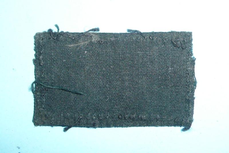 WW2 Durham Light Infantry (DLI ) Printed Pagri Style Shoulder Title as worn by officers of the 1st Battalion in Italy in 1944