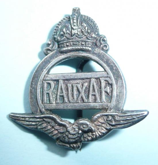 Royal Auxiliary Air Force (AAF) Mufti Lapel Badge - Ladies Pin Fitting