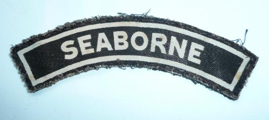 WW2 D Day Landings  - Royal Observer Corps (ROC)  Printed Seaborne Shoulder Title