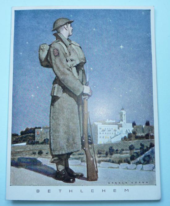WW2 Greetings National Savings Stamp Christmas Xmas Gift Card