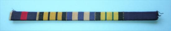 Late Victorian / Edwardian British Medal Ribbon Bar