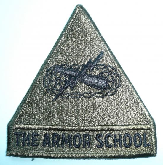 USA Armor School TRF Woven Flash Formation Sign